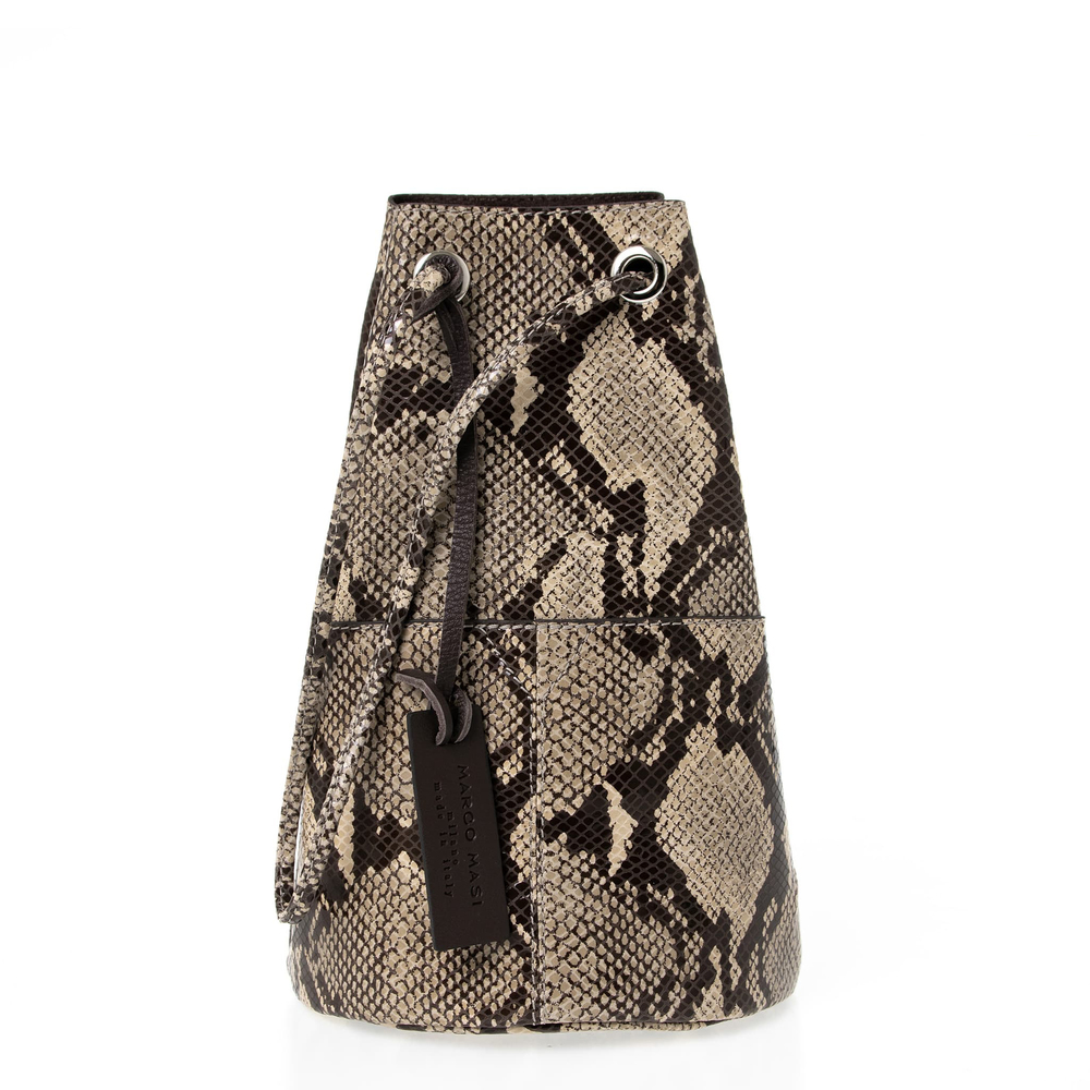 Marco Masi Slang Bucket Bag Python - image 1